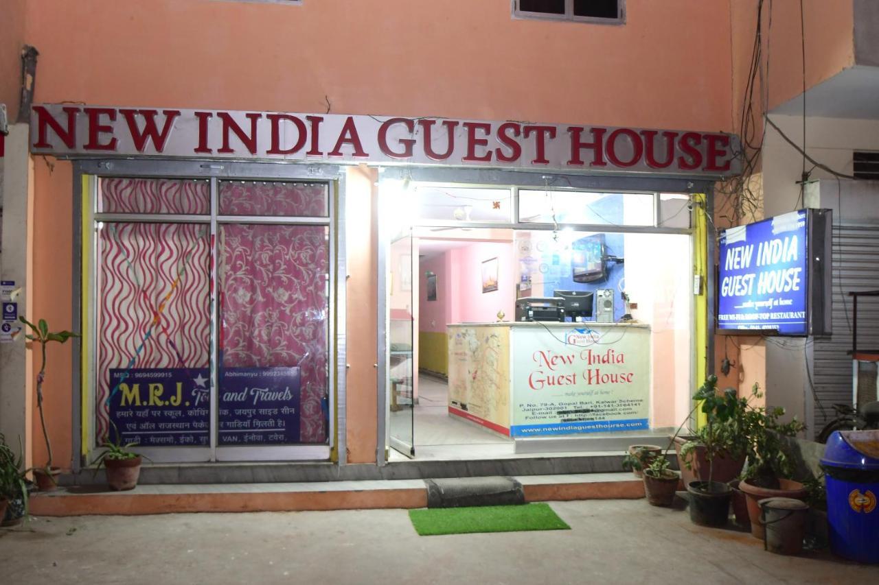 Hotel New India Guest House ชัยปุระ ภายนอก รูปภาพ