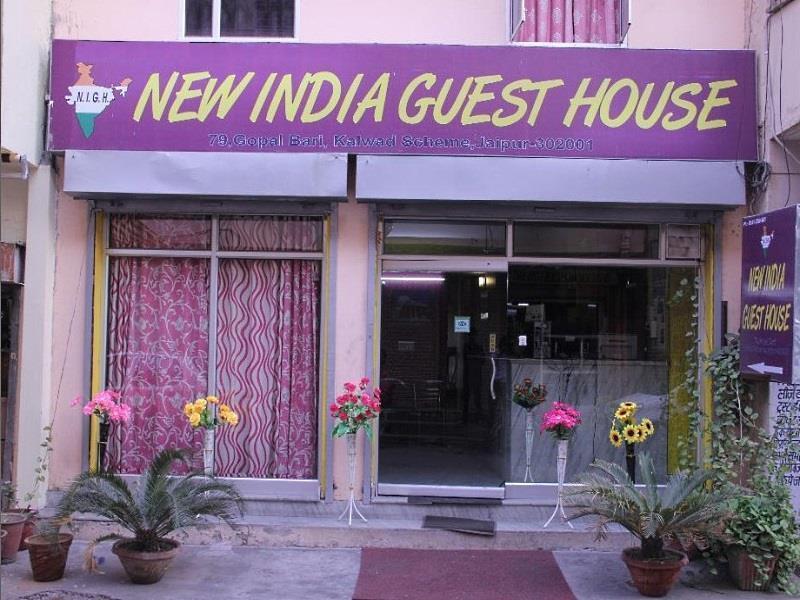 Hotel New India Guest House ชัยปุระ ภายนอก รูปภาพ